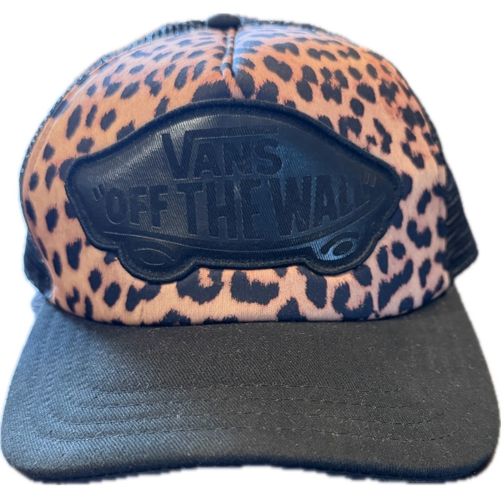 Vans Leopard Print Trucker Hat Brand new